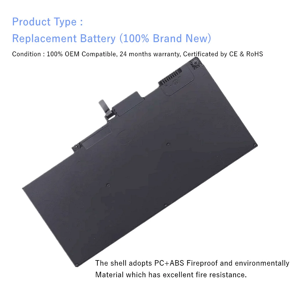 Laptop Battery for HP CS03 CS03XL 3ICP6/65/79 HSTNN-I33C-4 HSTNN-I33C-5 HSTNN-I41C-4 HSTNN-I41C-5 HSTNN-IB6Y HSTNN-UB6S