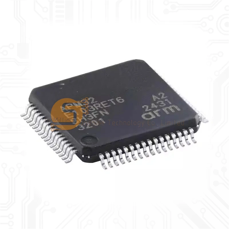 5pcs APM32E103RET6 ARM 32-bit Microcontroller MCU LQFP-64 IC Chip For Embedded Industrial Control