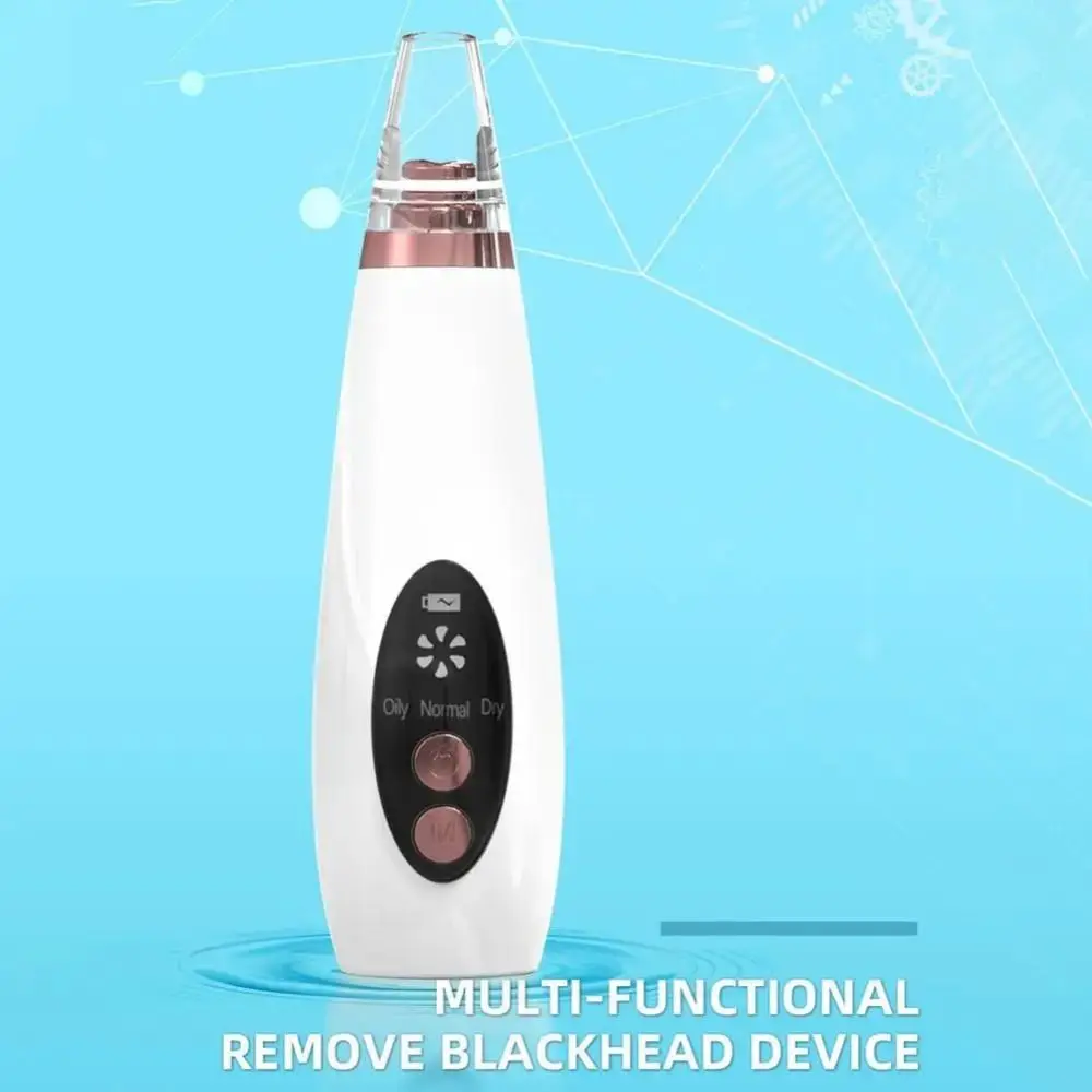 전동 블랙헤드 제거기 USB 충전식 진공 흡입 여드름 클리너 물 순환 블랙 포인트 제거 모공 클리너
