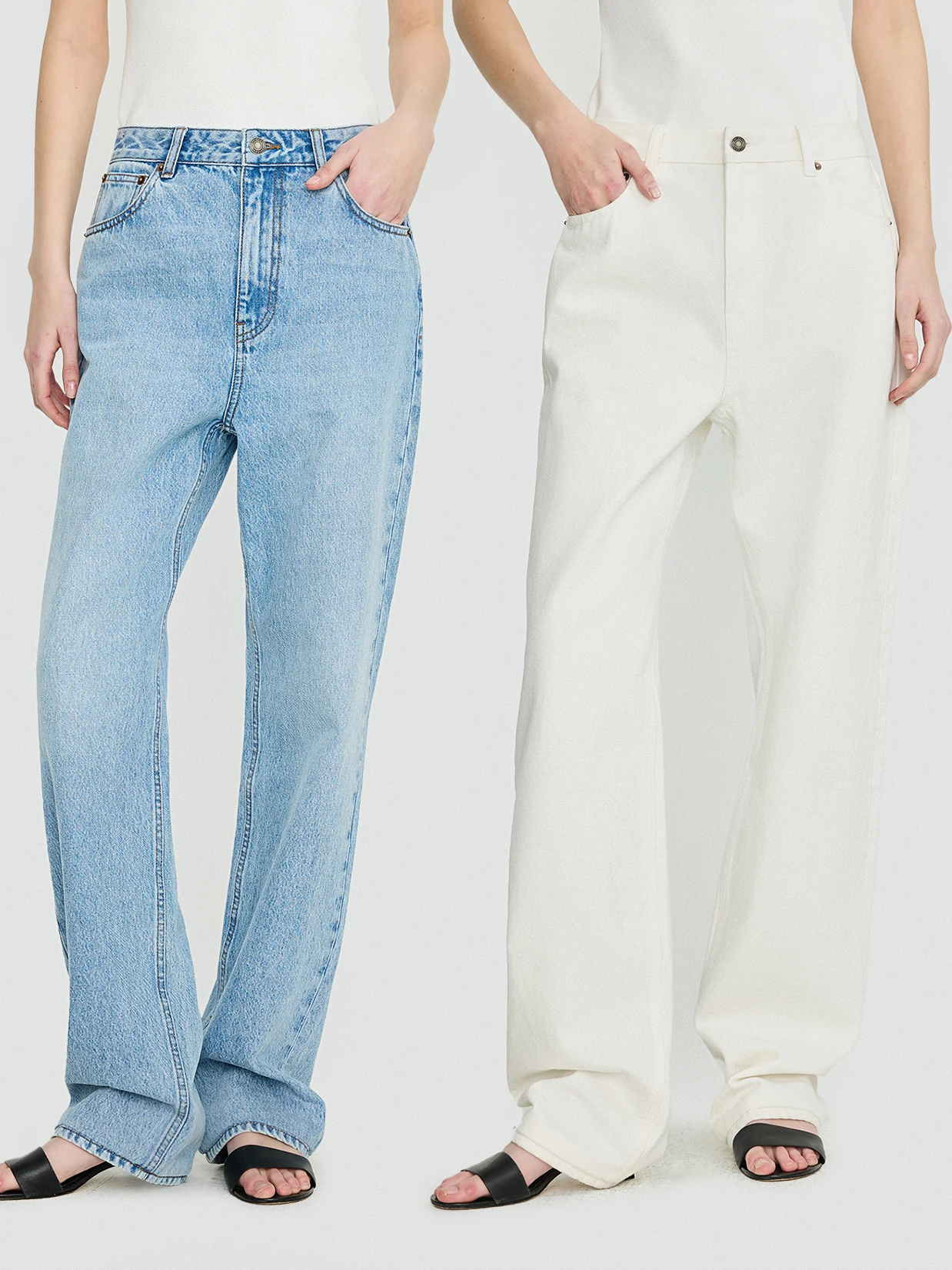 

Джинсы Keigan с прямыми штанинами, женские повседневные джинсовые брюки, облегающие, с завышенной талией, на молнии, на все сезоны