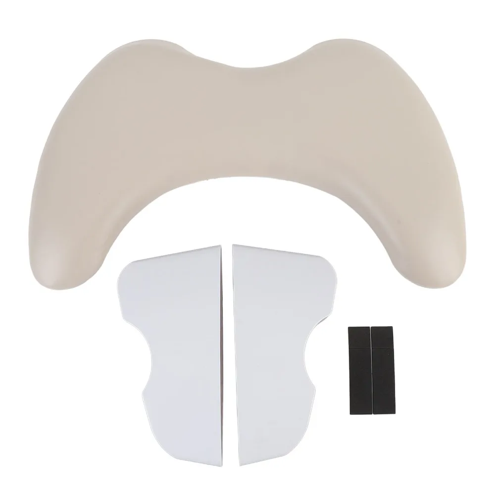 PU Leather Nail Hand Rest Detachable U Shaped Manicure Arm Rest Ergonomic Adjustable Height Nail Hand Stand