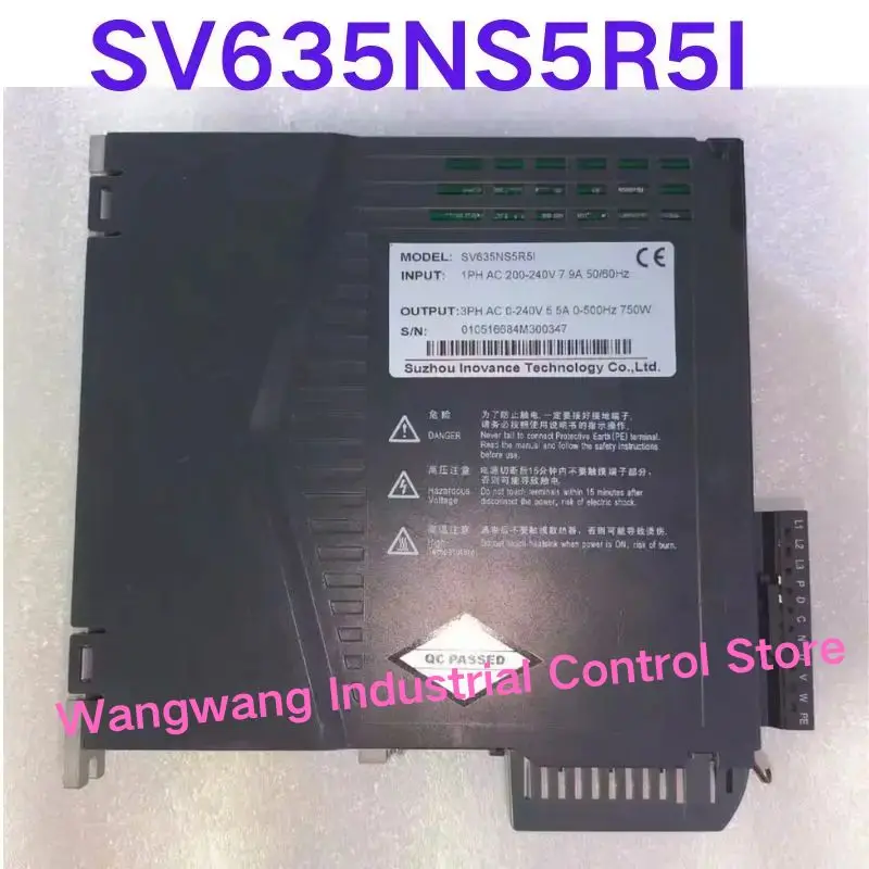 

Second-hand test OK , Servo Drive SV635NS5R5I