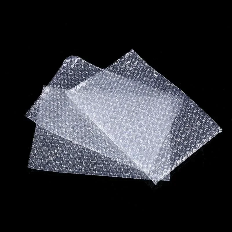 Bubble Packaging Bag 0.06mm White PE Plastic Bubble Envelope Pouches Express Shock-absorbing Protection Bubble Film Delivery Bag