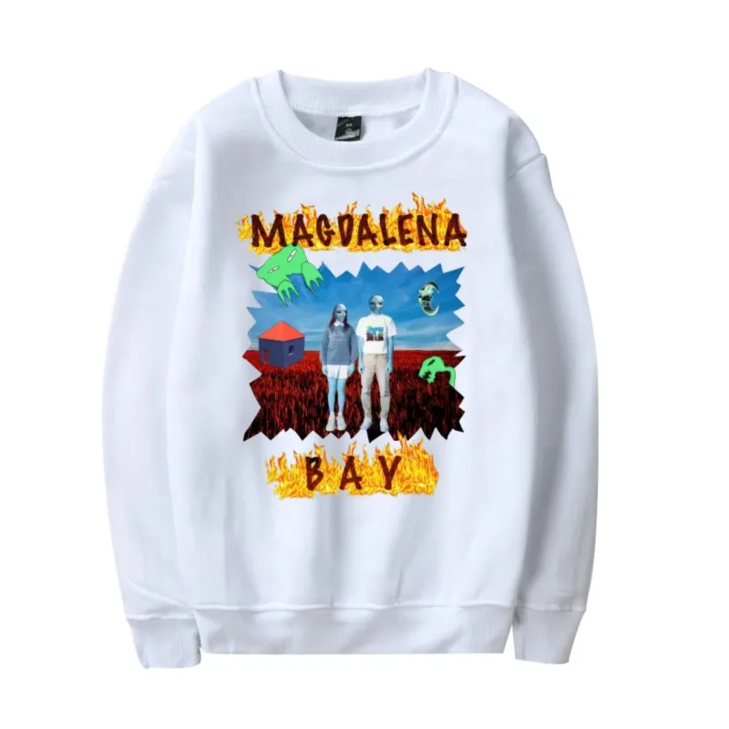 Magdalena Bay Crunch Sweatshirt O-neck Long Sleeve Fashion Casual Pullovers 2024 New Fashion Streetwear