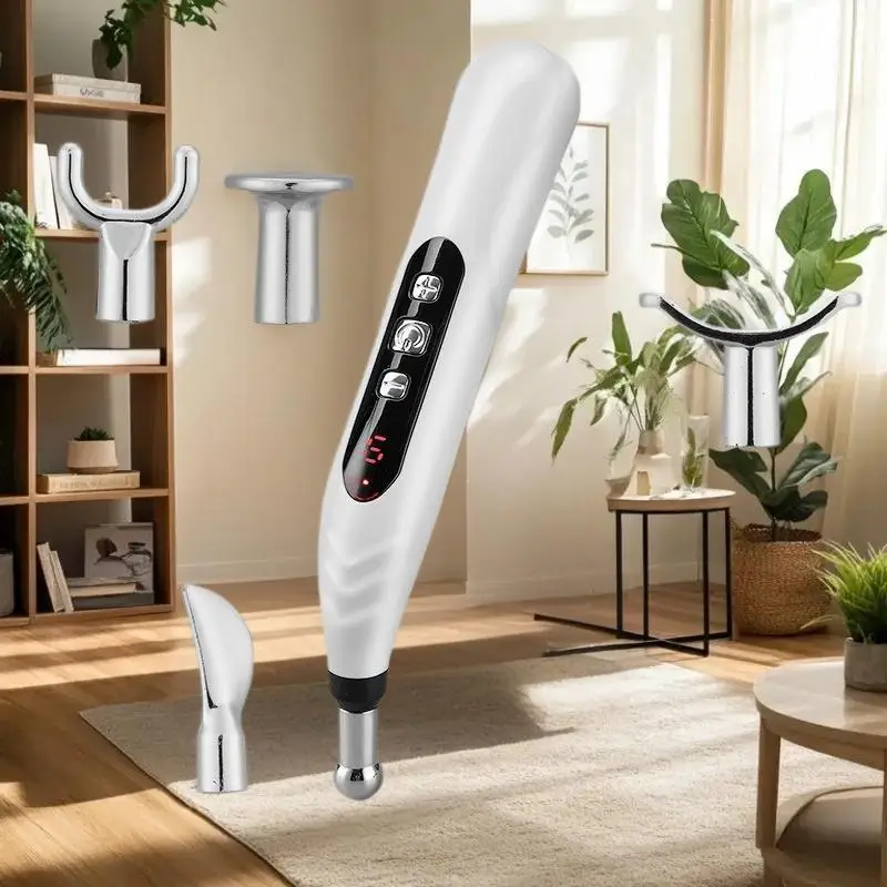

Electronic Acupuncture Acupoint Massage Pen Multi-Function Meridian Pressing Energy Therapy Energy Pen Pain Relieving Tool