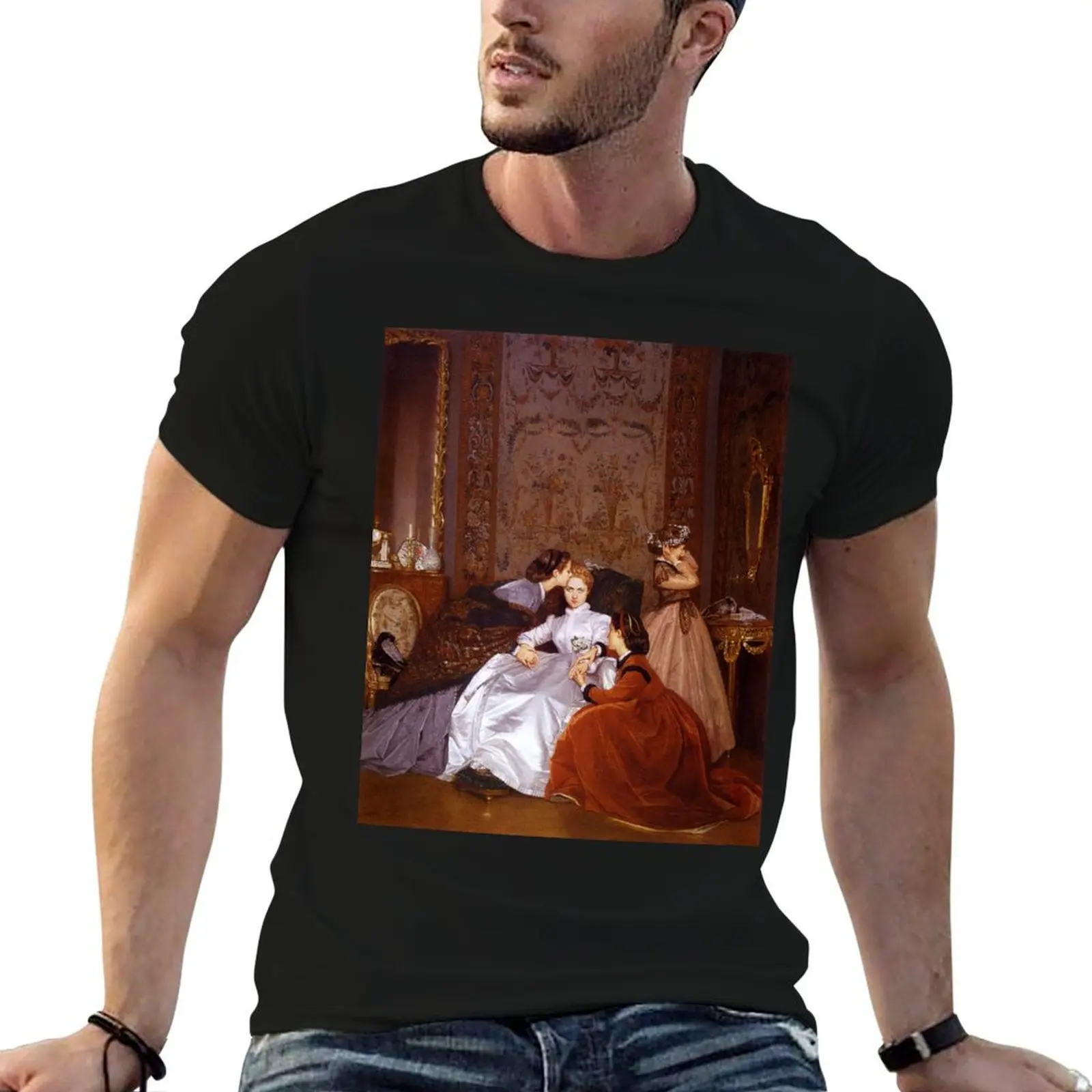 

The Reluctant Bride - August Toulmouche T-Shirt man t shirt heavy cotton funny t shirts cotton T-Shirt