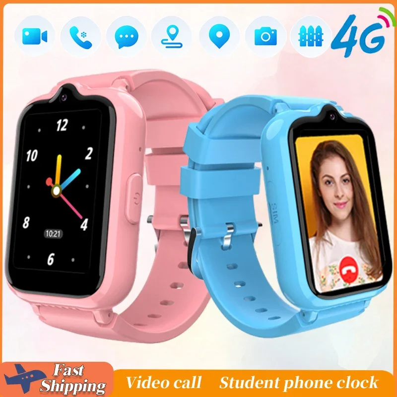 Xiaomi Mijia Kids 4G Smartwatch GPS Tracker WIFI Location Video Call Baby SIM Smart Watch Sound Monitor for Student School Gifts