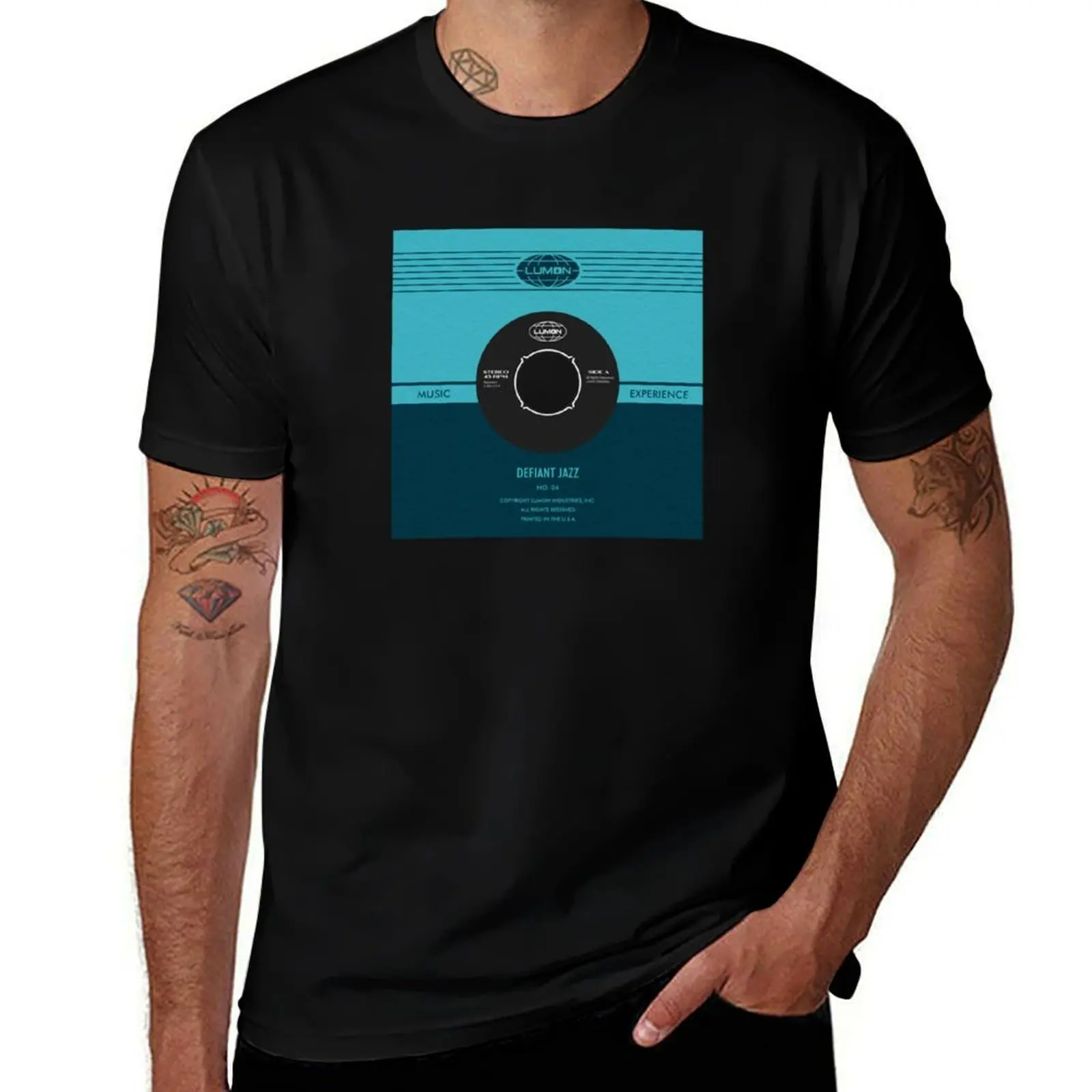 Severance defiant jazz vinyl T-Shirt t shirts for man graphic vintage T-Shirt