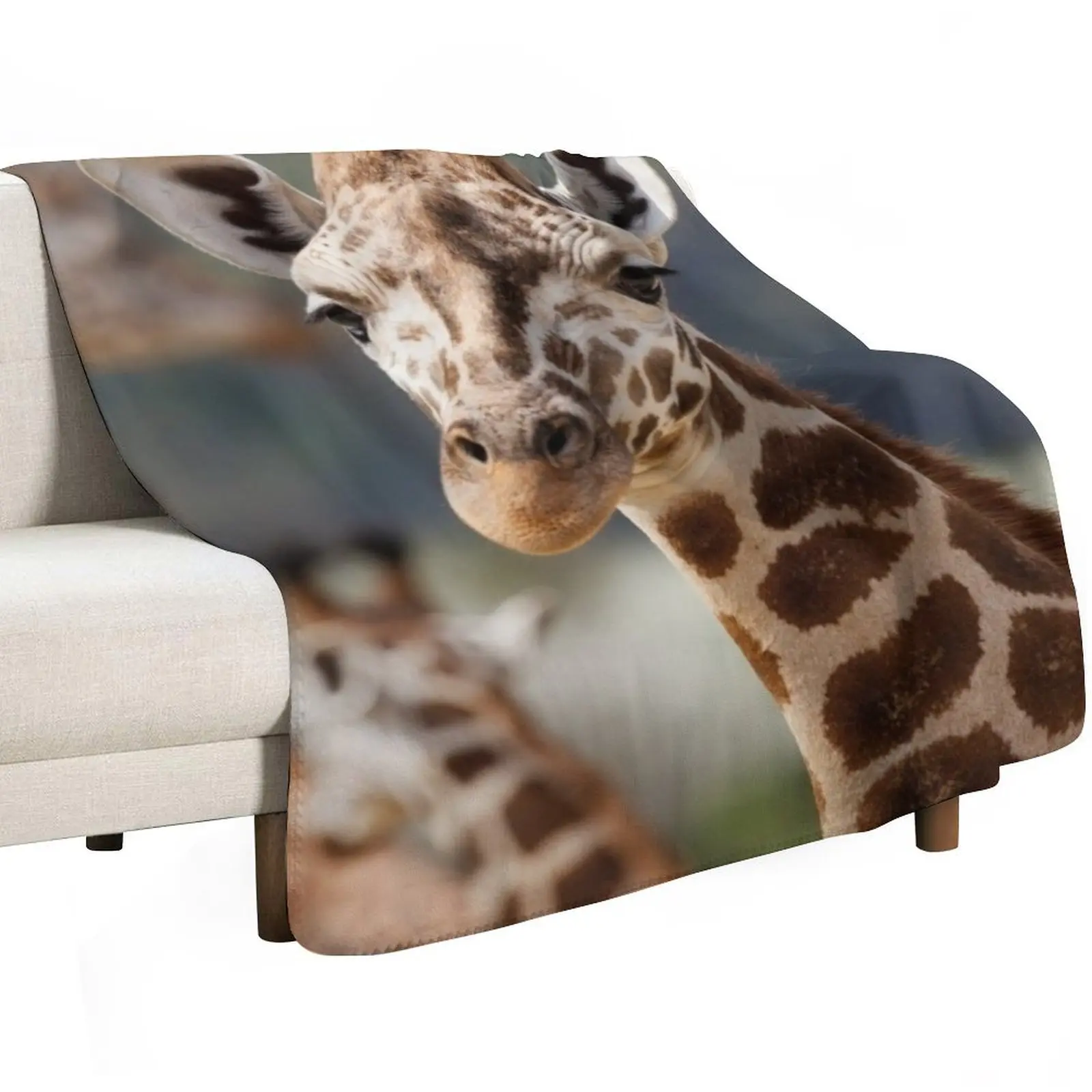 Giraffe Throw Blanket Soft Home Decor Blanket for Couch Bedroom