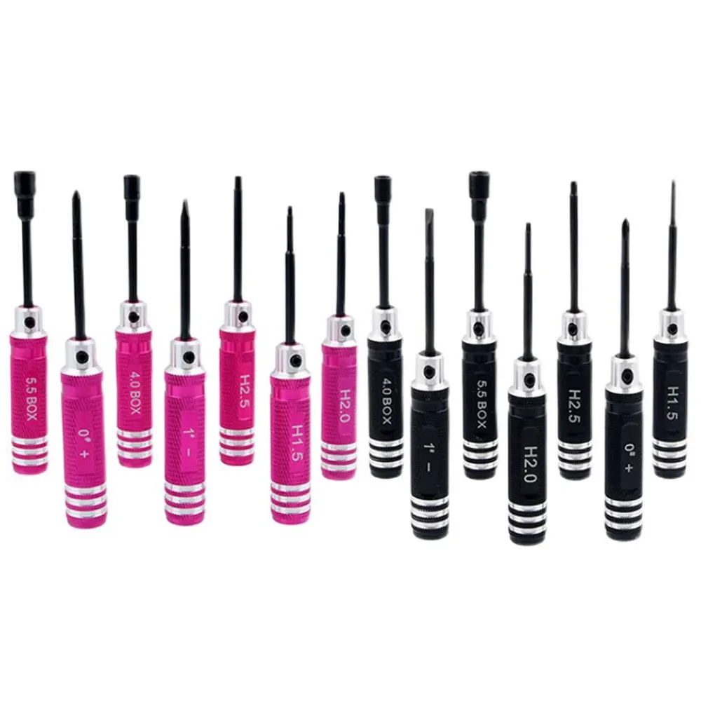 7Pcs 1.5 2.0 2.5mm Hex Screwdriver Tools Nut Wrench Kit for Wltoys Traxxas Axial RC Helicopter Car Aircraft FPV Drone
