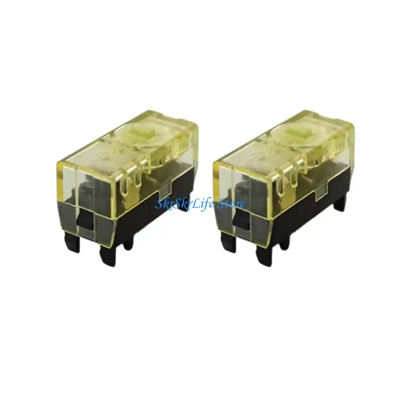 E65E 2Pieces Quick Responses Light Microed Motion Switches Enhances Mouse Performances Mouse Microswitches