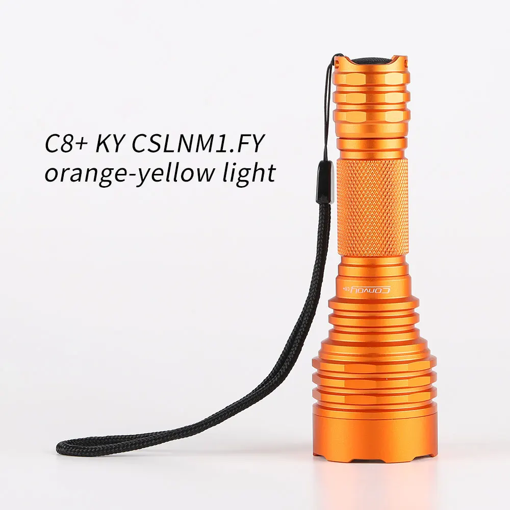 Convoy C8+ with KY CSLNM1.FY orange-yellow light