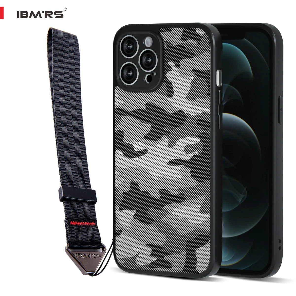 

for iPhone 11 Pro Max Case [Anti-Fingerprint][Shockproof] with Wrist Strap, Military Grade TPU Slim Cover Scratch Resistant