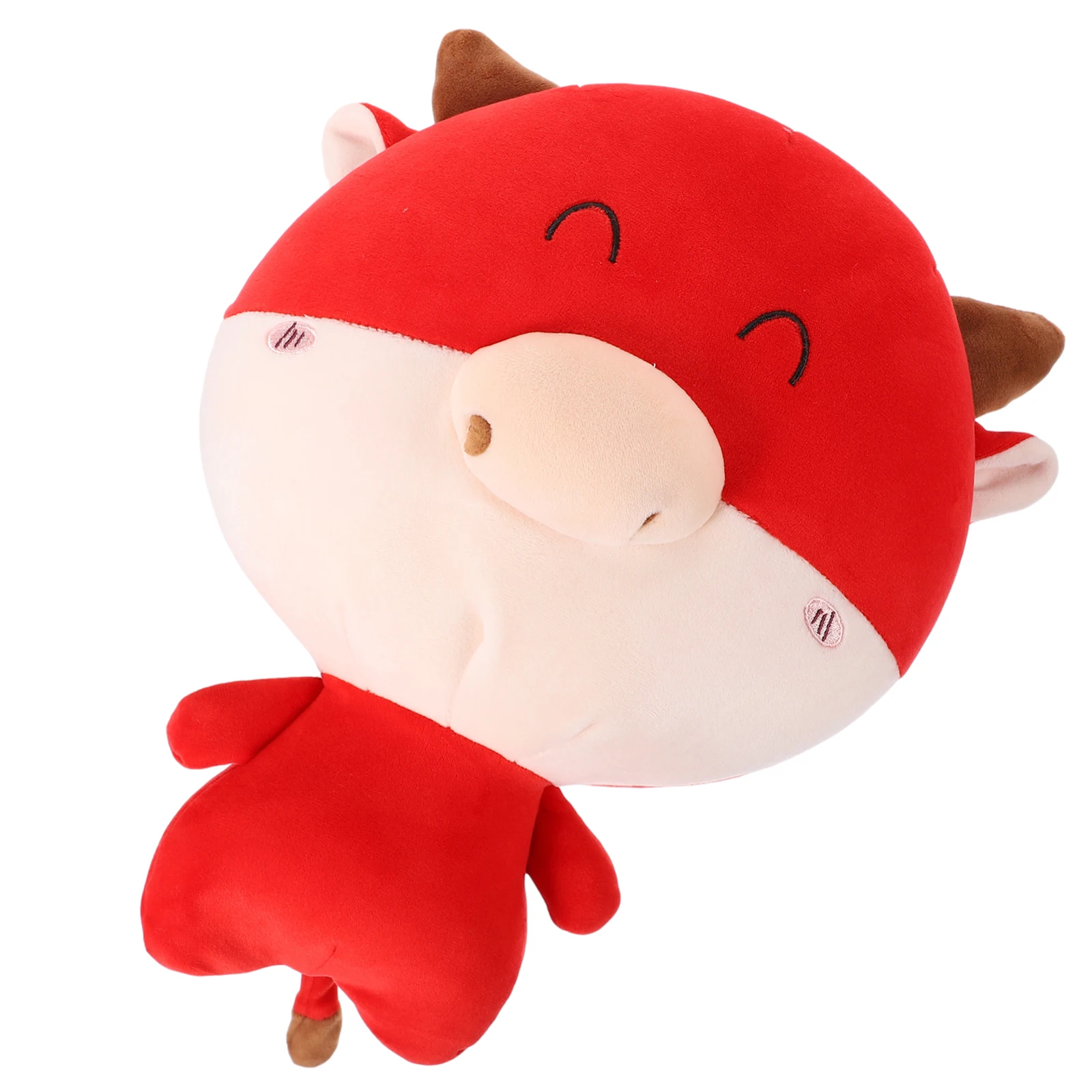 Dessin animé année du oreiller pour voyage coussin en forme de U modélisation du cou en forme de U