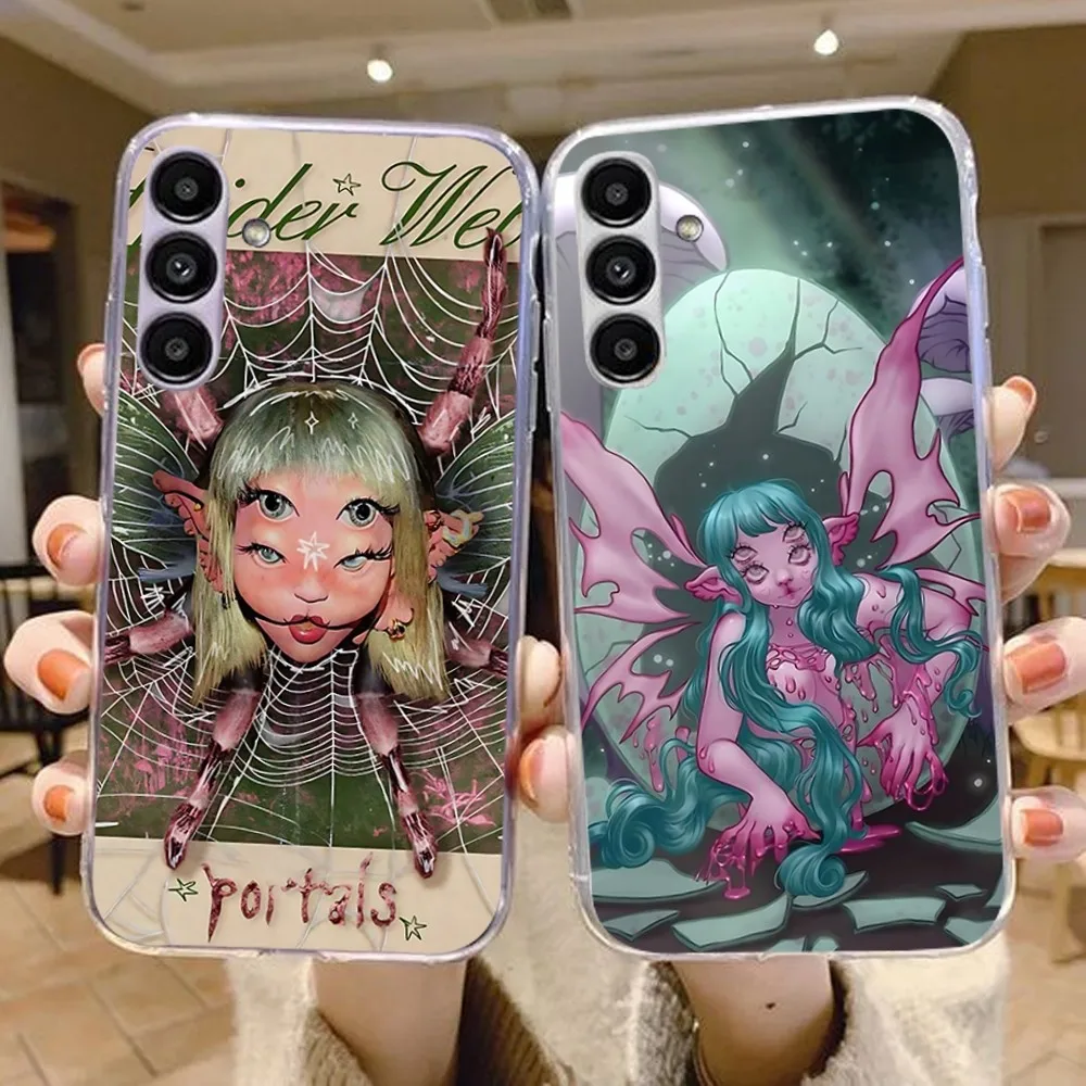 Melanie Martinez Cry Baby Phone Case For Samsung Galaxy A52 A12 A51 S21 Edge S22ULTRA S23 S20LITE Plus Ultra Black Cover