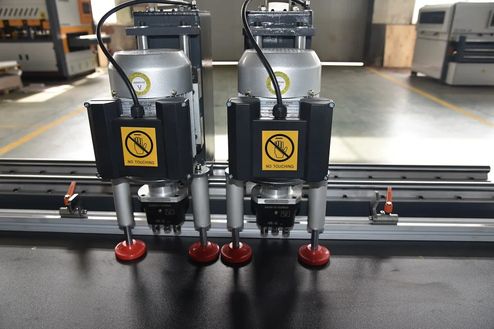 For Dual Spindle Wood Hinge Boring Machine Double Heads Boring Machine For Window And Doors
