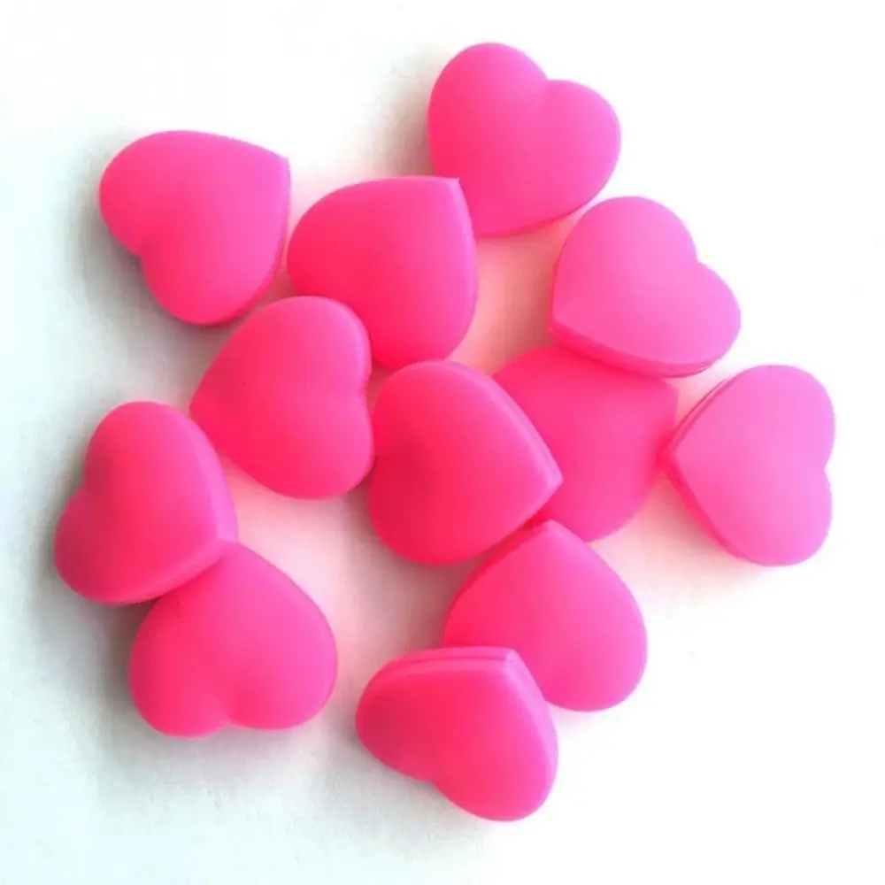 Racquetball Heart Shape Anti-Shock Silicone Tennis Racket Damper Shock Absorber Tennis Vibration Dampeners Tennis Racket