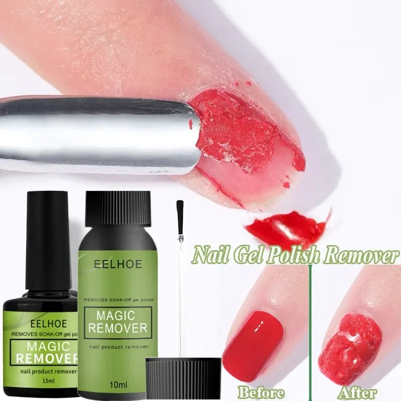 10/30/50ml Magic Burst Nail Gel Remover Soak Off Acrylic Semi Permanent Varnish Fast Clean UV Gel Nail Polish Remover Degreaser