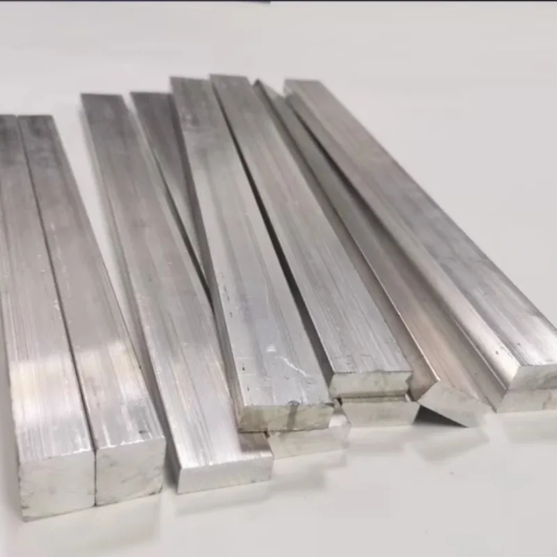 Aluminium Flat Bar Plate Strip 3-8mm Thick 10-100mm Wide CNC Metal Block Solid Square Rod