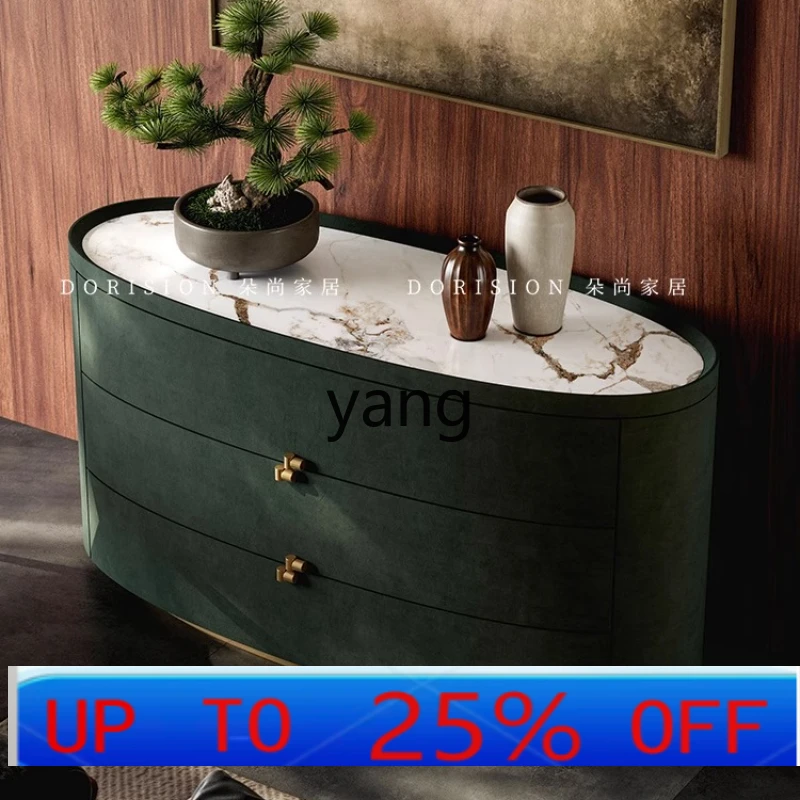 

LHH light luxury chest, dining side cabinet, modern simple entrance, bedroom storage locker