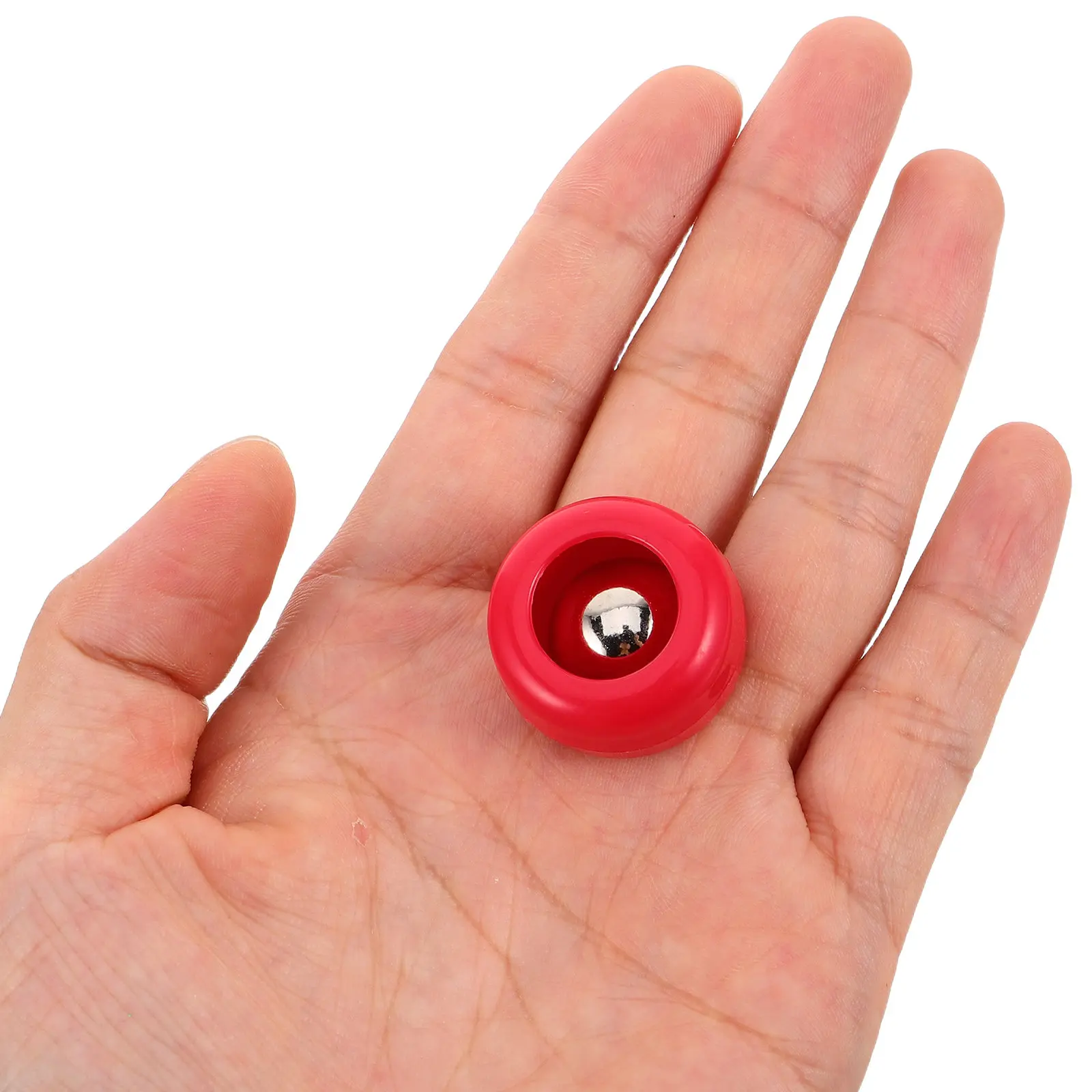 

16Pcs Plastic Metal Mini Shuffleboard Pucks Tabletop Curling Game Replacement Accessories for Home Classroom Party Family