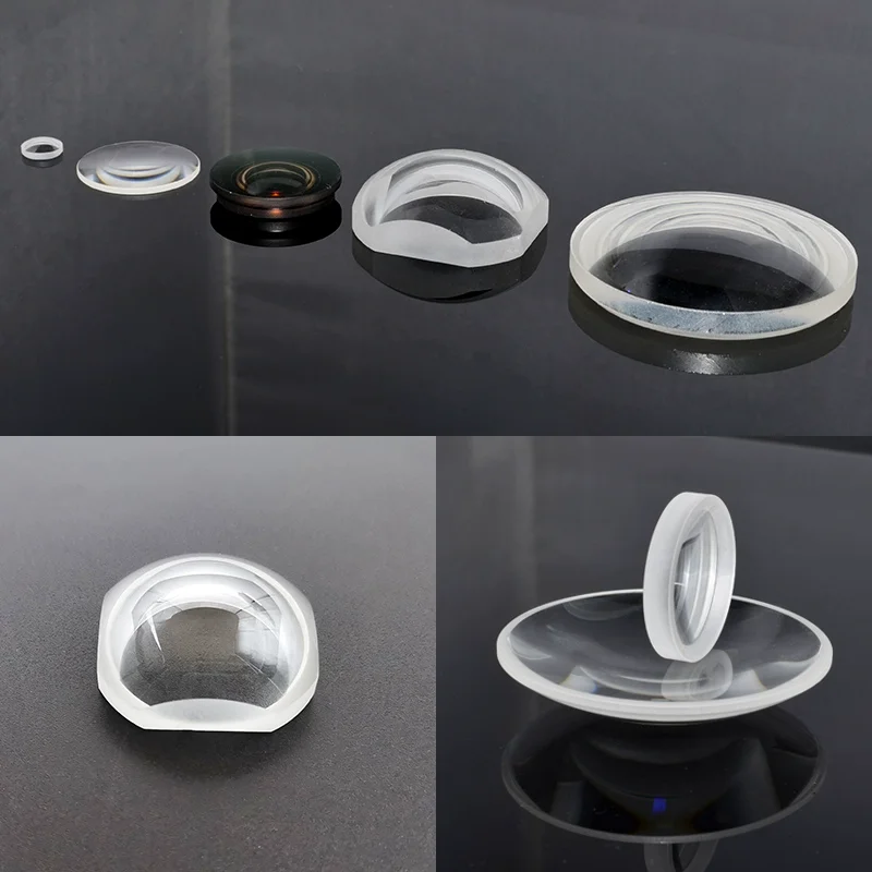 Concave-Convex Lens Diameter 21.8 25.5 26 28 31.5 33mm CCD Industrial Lens Coated With Anti-Reflection Film Optical Glass