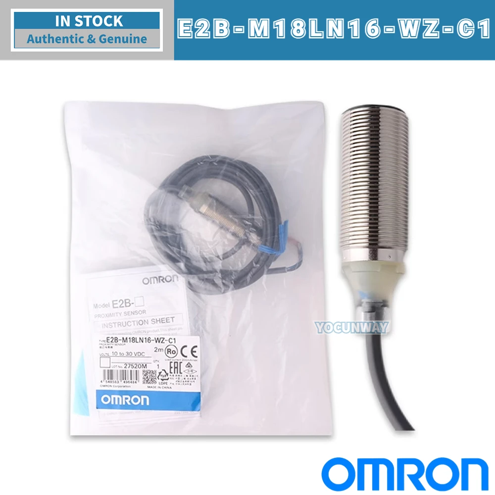 New Authentic Original OMRON Proximity Switch Sensors E2B-M18KS08-WZ-C1 KN16-WZ-B1 KS05 10-M1-C1