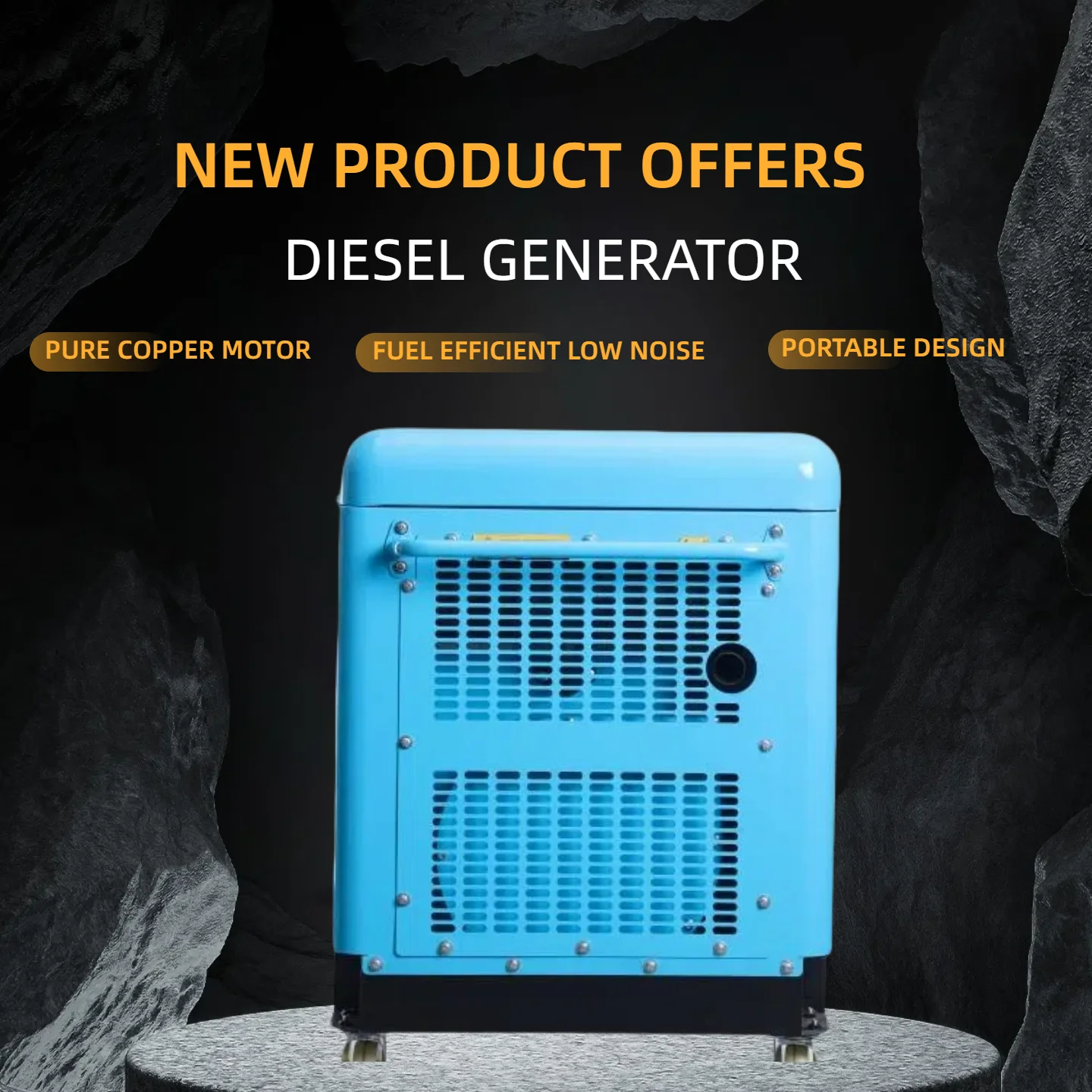 

110v Generator Engine Quiet Lightweight Current Generator 220v China Type Travel Electricity Made in China Customizable