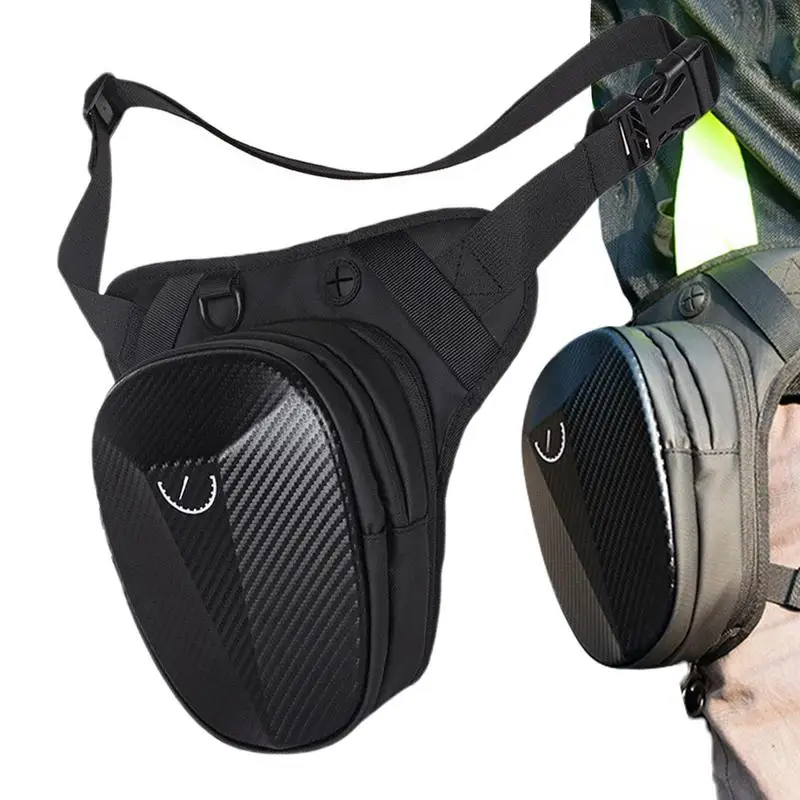 Thigh Drop Leg Bag Motorcycle Outdoor Drop Leg Bag Waterproof Waist Hip Purse For Riding Hiking Camping Fishing Travel Outdoor