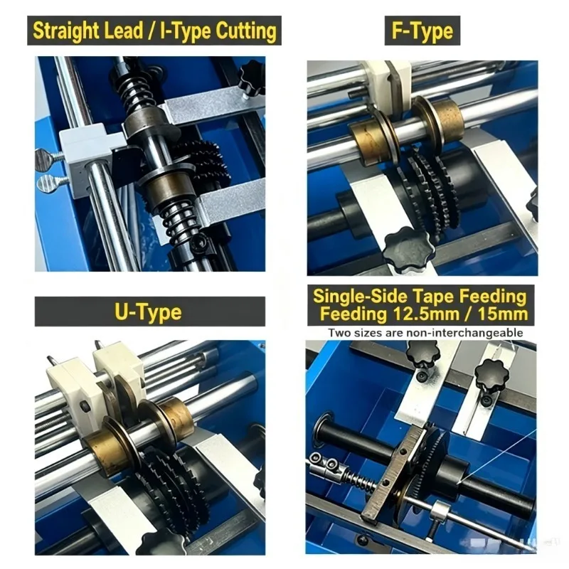 Handheld Resistor Forming Machine, Dual-Purpose For Bulk Diode Braiding, F Vertical / U Horizontal Shaping