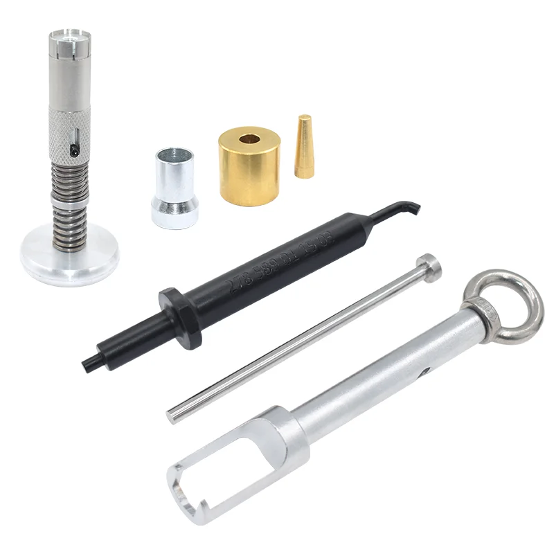 Mercedes Benz M276 M278 M274 engine fuel injector rail seal ring removal and installation high pressure fuel gauge oil seal tool