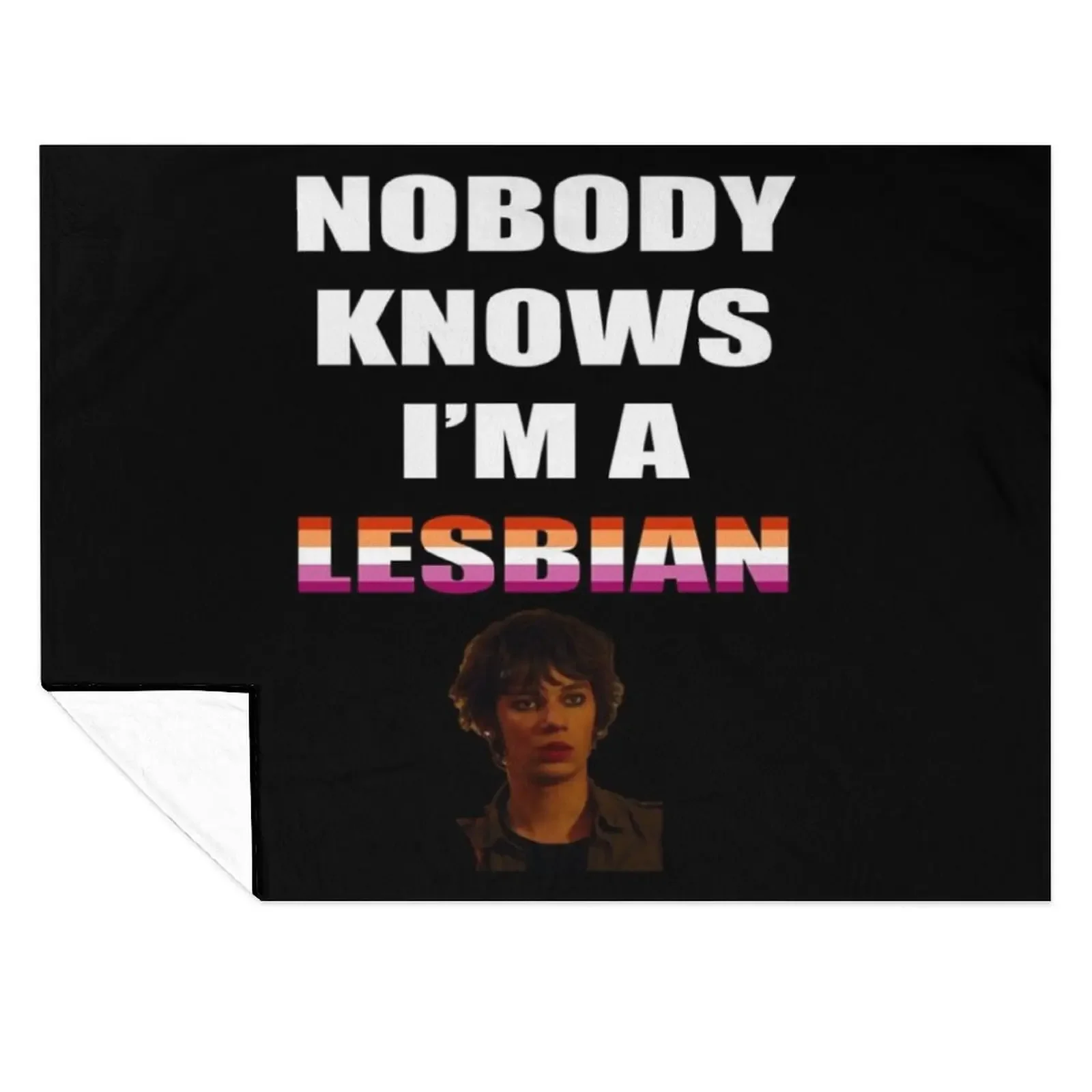 

Rodrick Heffley Lesbian Pride Essential T-Shirt Throw Blanket cosplay anime Softest Personalized Gift Picnic Blankets