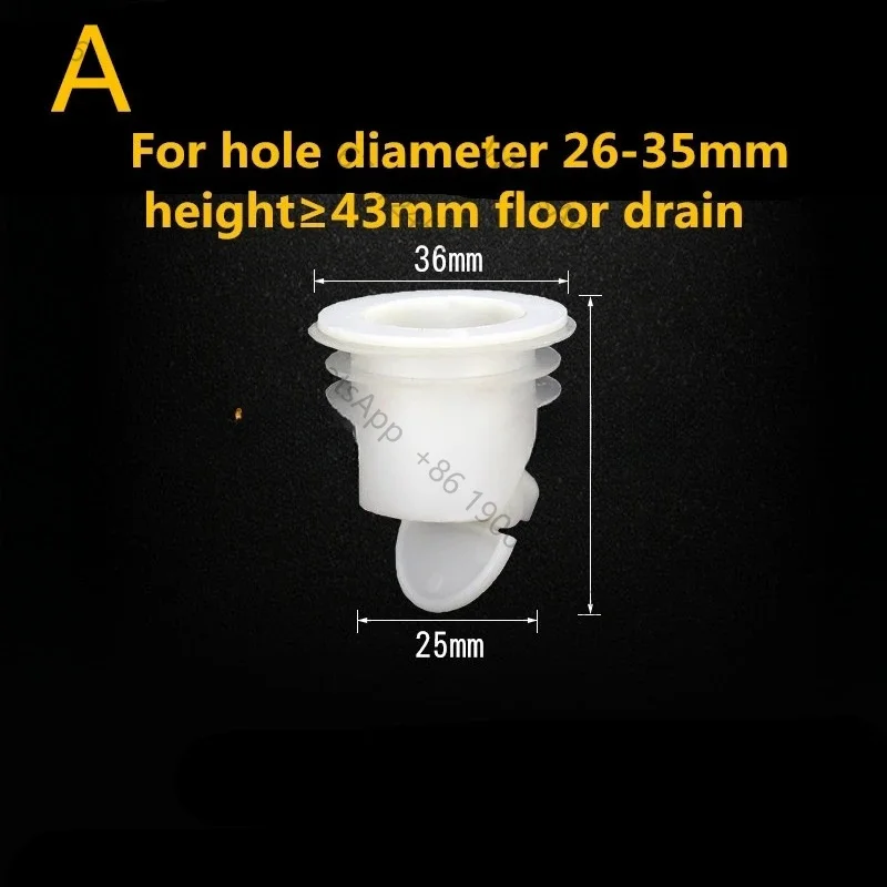 Anti-smell Odor Proof Floor Deodorant Core Sewer Drain Cap Water Plug Trap Filter Kitchen Bathroom Bad Smell Prevent