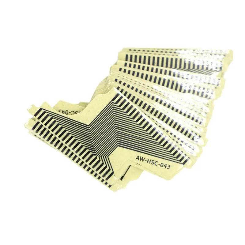 

M46K-For Opel Corsa Meriva Car Dashboard Cluster LCD Connector 16Pcs AW-HSC-043 Speedometer Instrument Pixel Repair Ribbon Flat