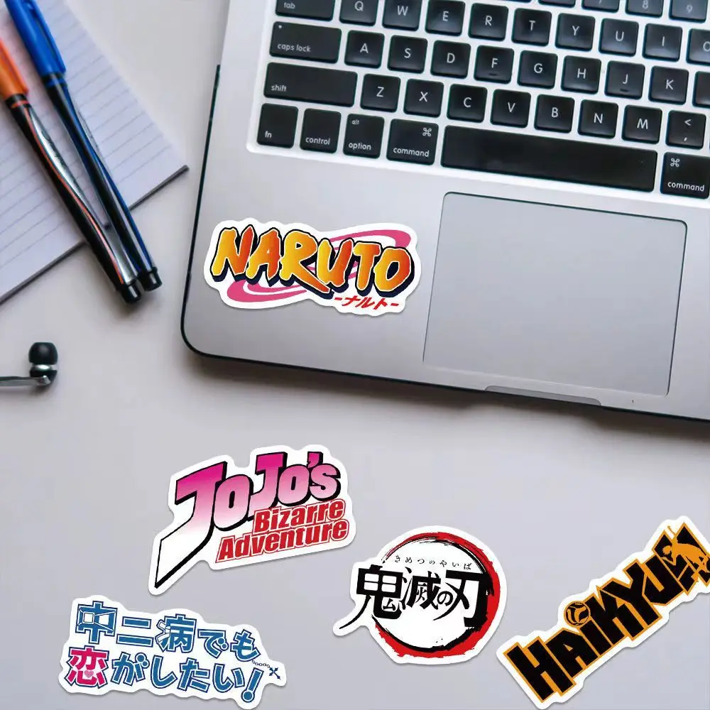 Cartoon Animation Logo Sticker Graffiti Stickers DIY Notebook Skateboard Phone Case Decoration Stickers Kids Toy Decals Stickers