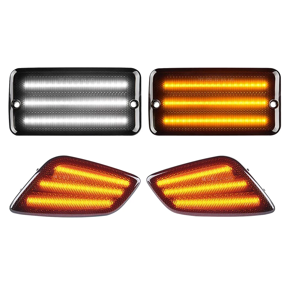 

Для Jeep Wrangler TJ 1997-2006 55157033AA 55155628AC 55156488AB 55155629AC светодиодный боковой габаритный фонарь на крыле
