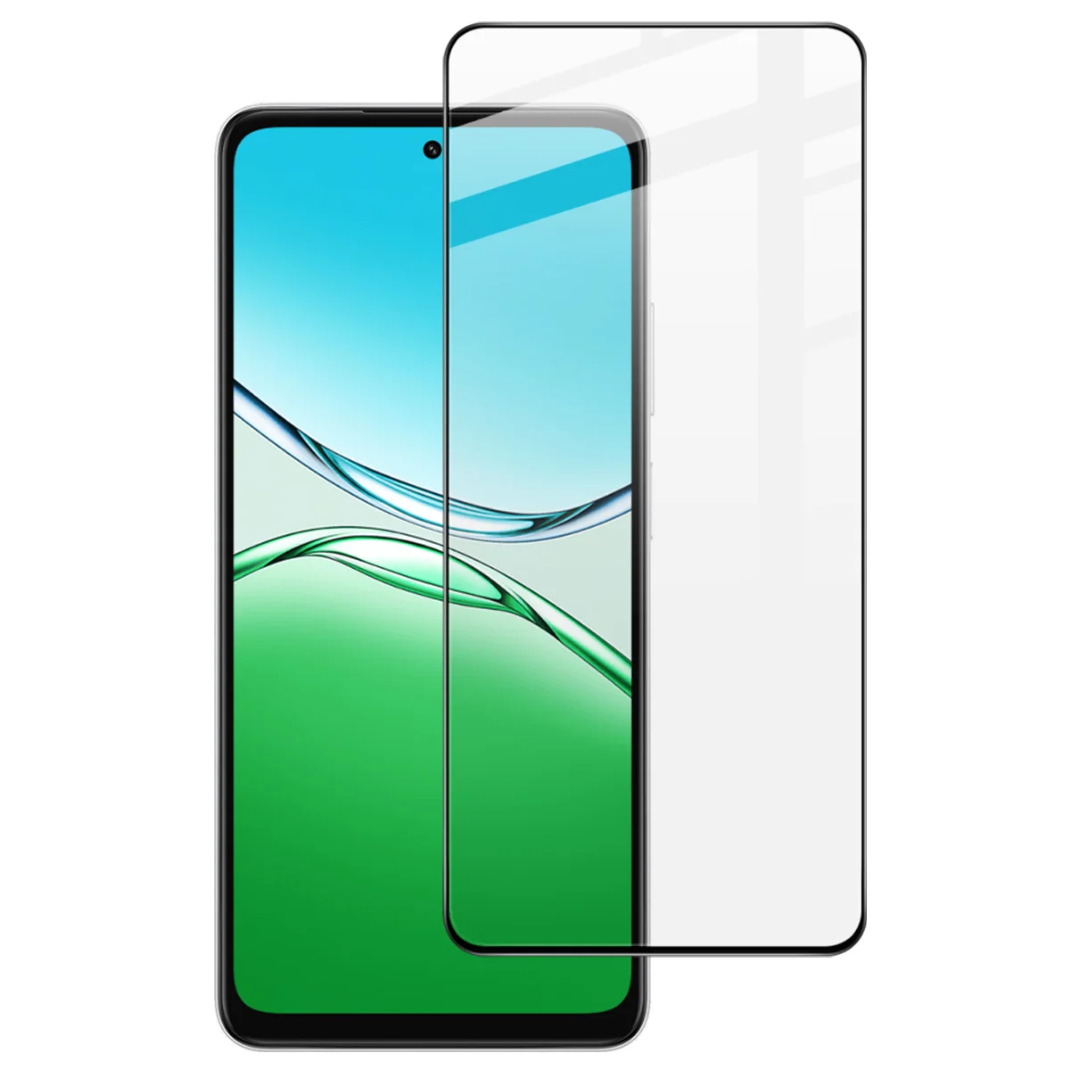 

For OPPO A5 4G Glass IMAK Pro+ Full Coverage Tempered Glass Film For OPPO A5 5G