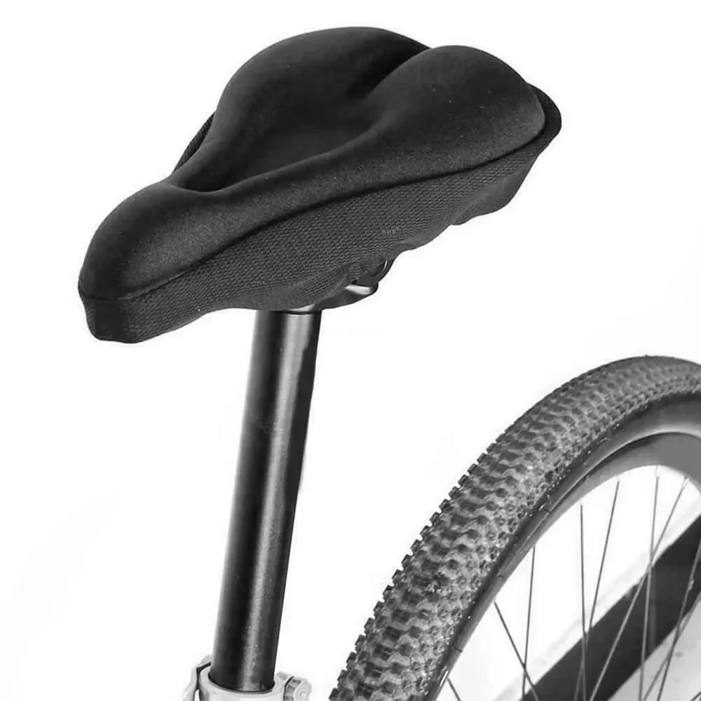 Breathable Bicycle Seat Cover MTB Bike Soft Thickened Saddle Seat Cushion Cycling Sponge Pad Cushion Cover Riding Accessories image 6