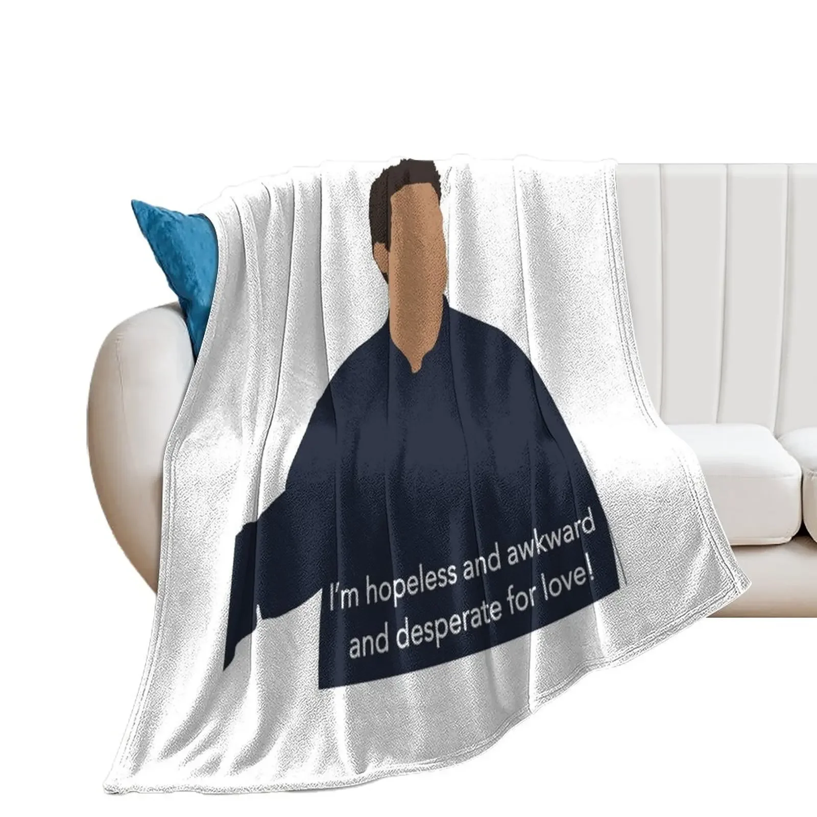 

Chandler Bing Throw Blanket Flannel heavy to sleep Blankets