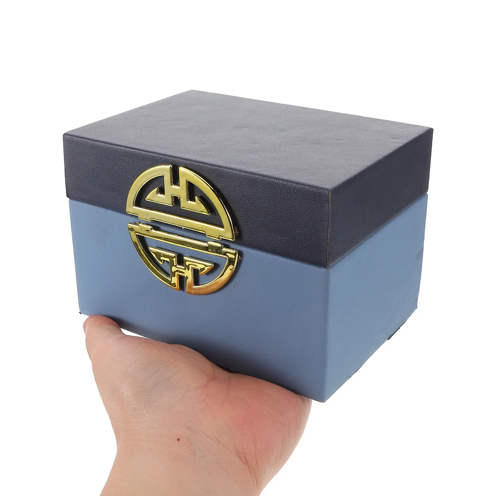 

Rustic Wooden Jewelry Box Desktop Storage Case Jewelry Organizer Wood Box for Rings Earrings Bracelets Sundries Storage Case
