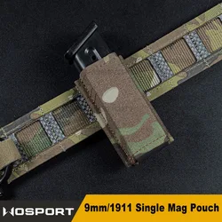 Tactical Molle Magazine Pouch for Glock 17 19 M9 1911 9mm Universal Mag Bag Single Airsoft Fast Mag Holster Hunting Accessories