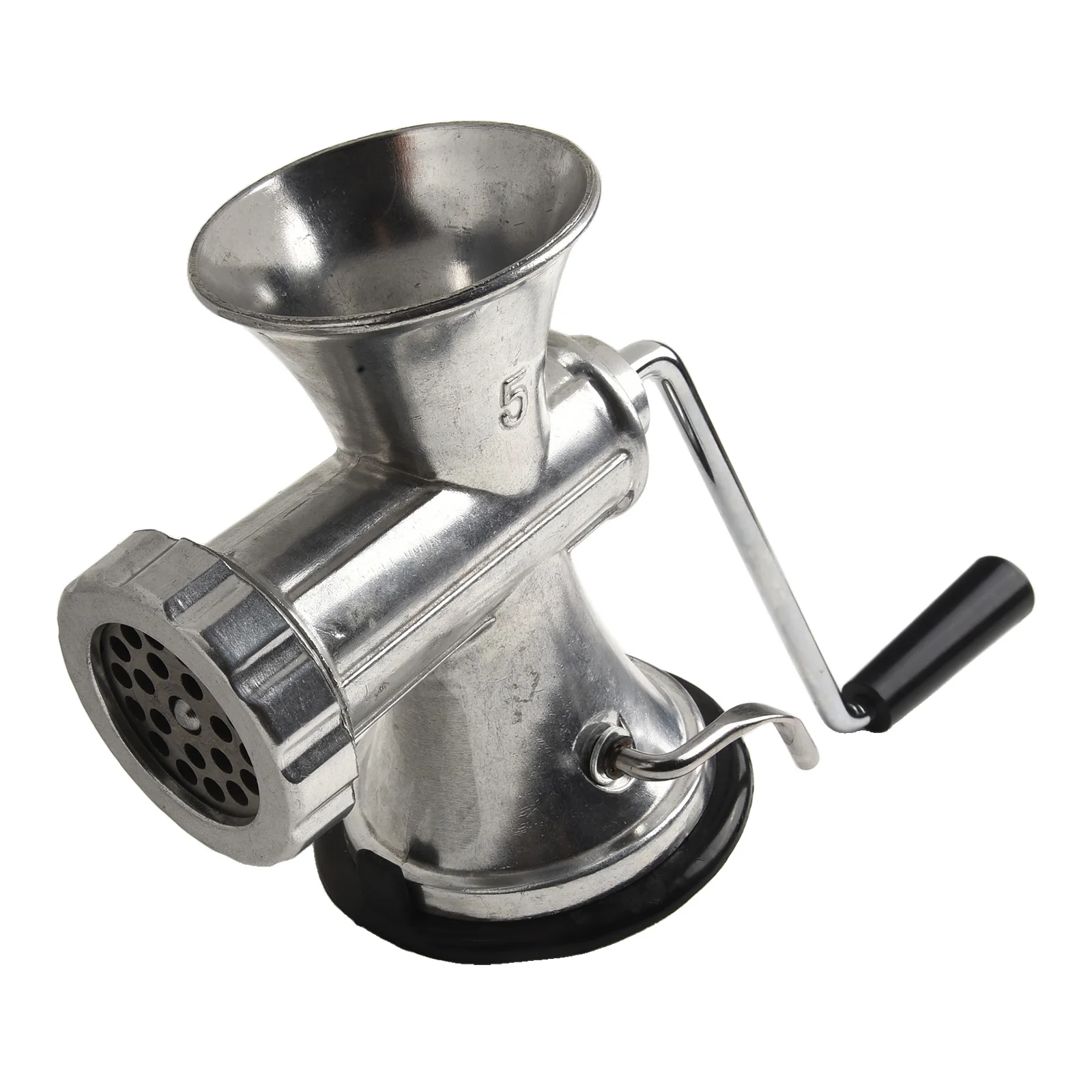 Máquina Manual para Hacer Carne Picada, Molinillo de Carne, Rellenador de Salchichas, Picadora de Carne, Molinillo de Carne, Rellenador de Fideos, Aluminio