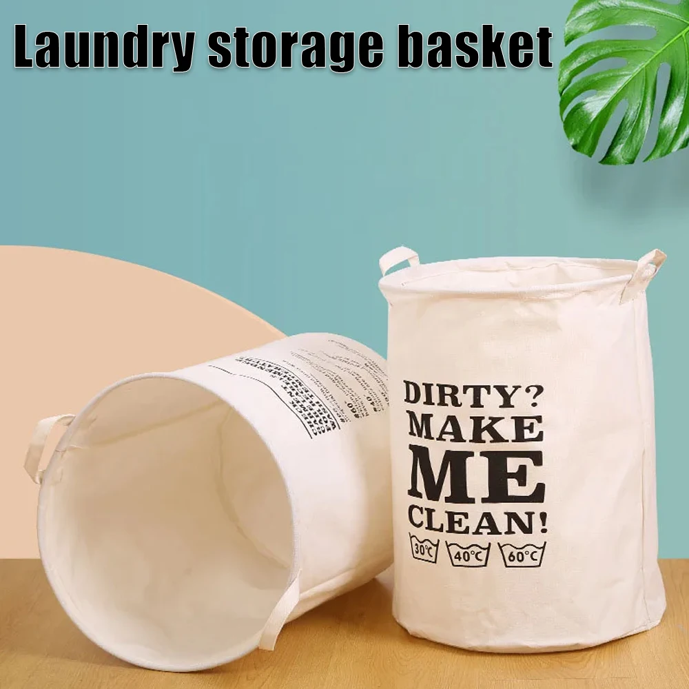 

40x50cm Bathroom Laundry Organizer Folding Laundri Toy Clothes Storage Basket Waterproof Home Storage Bag Worki Na Pranie 세탁 가방