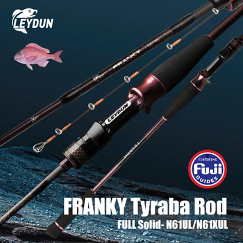 LEYDUN Franky Tai Rubber Fishing Rod – 1.86m Super Light Boat Rod 1