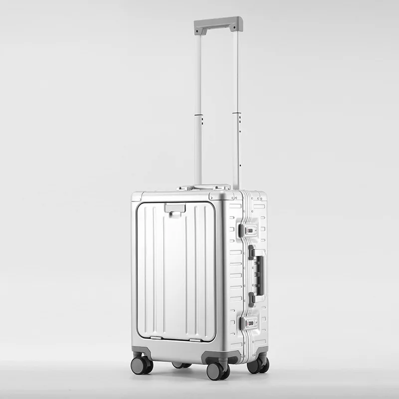 COLENARA 20"24 Inch Reistas Heren Boarding Box Zakelijke bagage Volledig aluminium magnesiumlegering Trolleykoffer Dameskoffer
