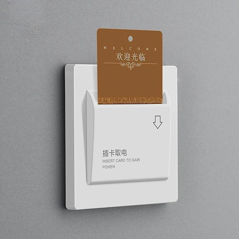 Card Switch Hotel B&B Hotel Energy Saver Sensor Electronic Room Insert Key To Take Power