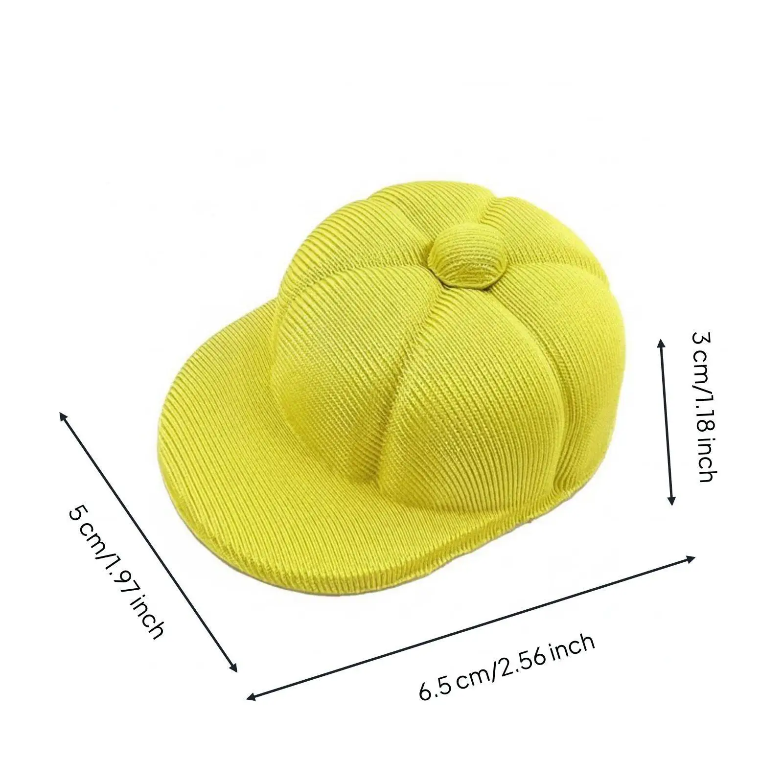 Doll Hat Mini Baseball Cap EVA Foam BJD Headwear Versatile Sizing for 1 6 1 8 1 12 Dolls