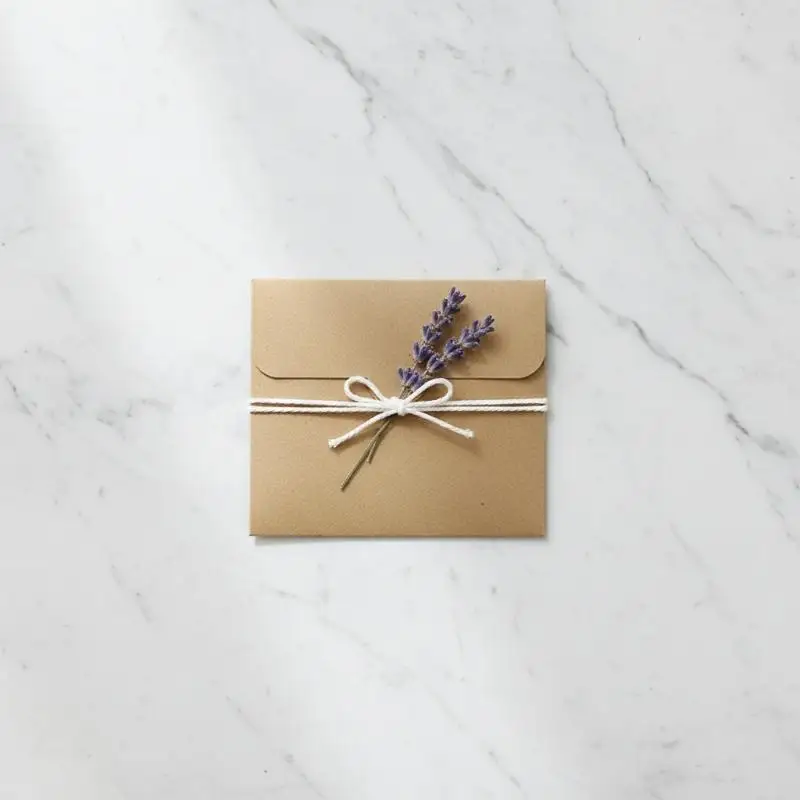 10Pcs Thickened Square Kraft Paper Bags Card Packaging Bags Eco-Friendly Kraft Paper Envelopes