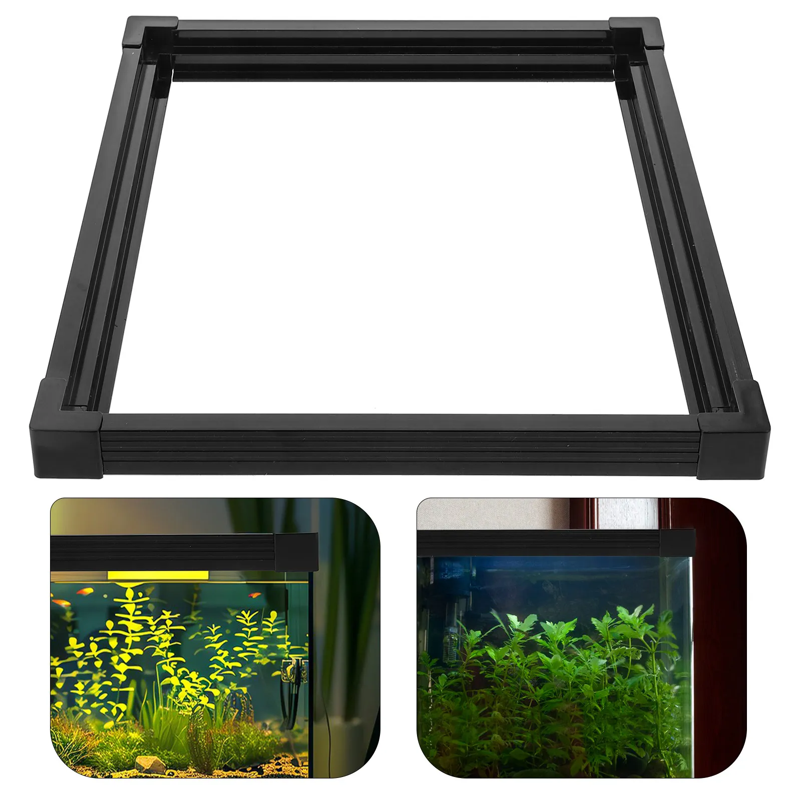 

Набор из 1 шт. Защитная лента для края аквариума, гибкая, нарезаемая, для верхнего края аквариума, прочная пластиковая защитная накладка для стеклянных аквариумов, безопасная для детей