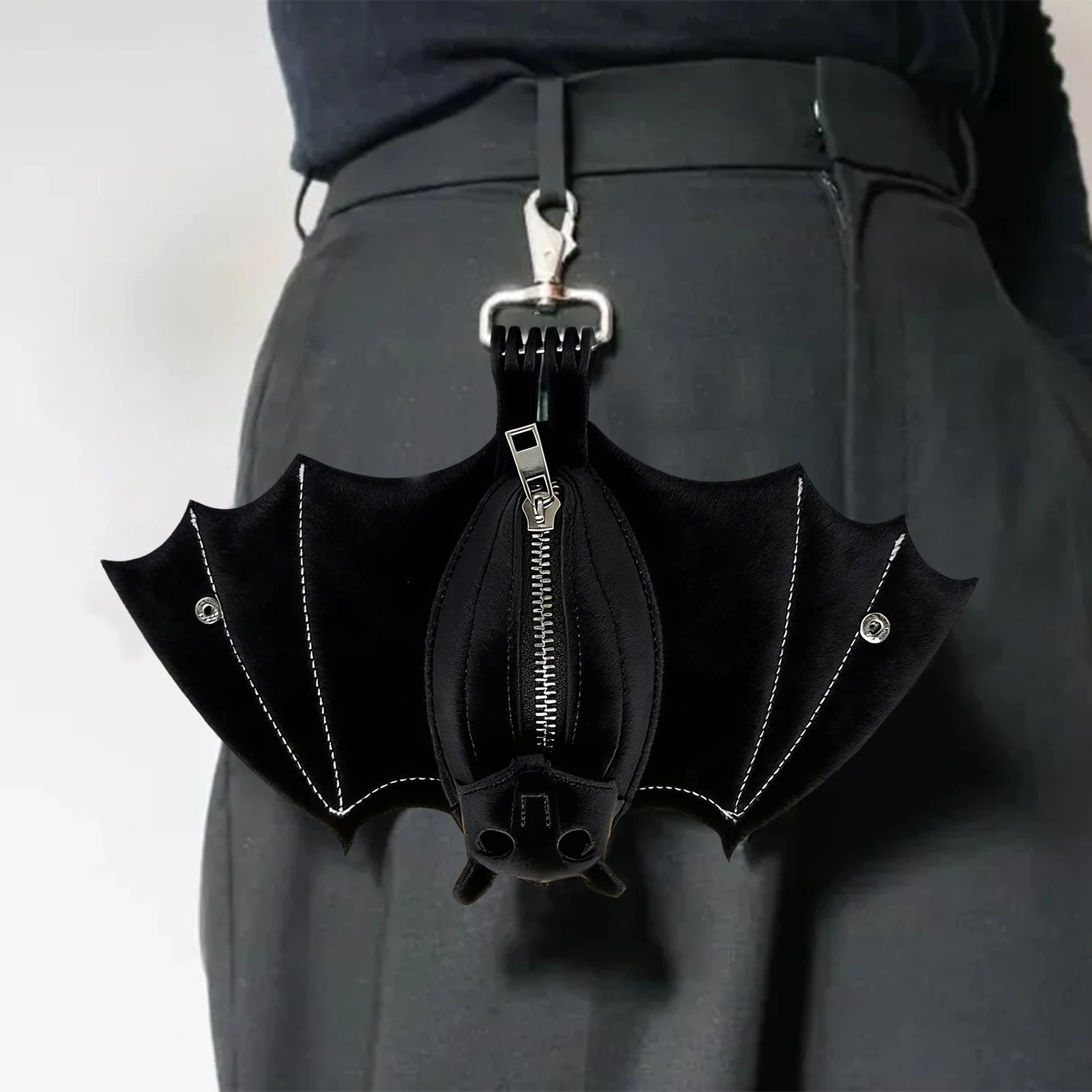 20cm PU Leather Bat Gothic Coi - đánh giá và giá Leatherwork Workshop